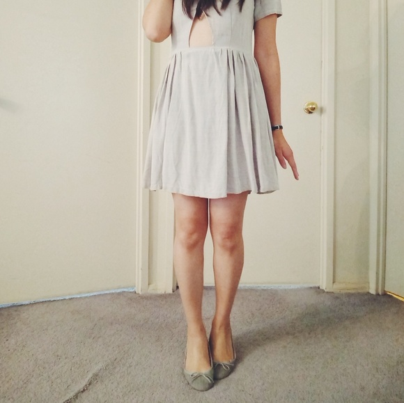 DONATED! GAP Grey Wool Ballet Flats - Picture 2 of 8